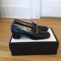 Gucci Shoes | Authentic Gucci Louis Maryjane Bee Shoes. Sz.9.5 | Color: Black | Size: 9.5