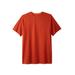 Men's Big & Tall Heavyweight Longer-Length Crewneck T-Shirt by Boulder Creek in Desert Red (Size 9XL)