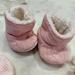 Ralph Lauren Shoes | 3 Pairs Of Ralph Lauren Newborn Baby Girl Booties Pale Pink And White | Color: Pink/White | Size: 0bb