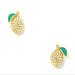 Kate Spade Jewelry | Nwt Kate Spade Pave Lemon Stud Earrings | Color: Yellow | Size: Os