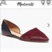 Madewell Shoes | Madewell The Marisa D’orsay Calf Hair Flats Size 7 | Color: Black/Purple | Size: 7