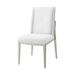 Theodore Alexander Breeze Side Chair in White Wood/Upholstered/Fabric in Brown/Gray/Green | 38 H x 21.25 W x 24.75 D in | Wayfair TA40014.1CFY