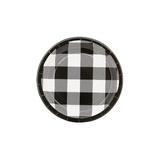 Oriental Trading Company Party Supplies Dessert Plate for 8 Guests in Black/White | Wayfair 13982568