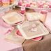 Oriental Trading Company Party Supplies Dessert Plate for 8 Guests in Pink | Wayfair 13716372