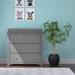 Child Craft Harmony 3-Drawer Changing Table Dresser Wood in Gray | 38.5 H x 38 W x 20.5 D in | Wayfair F09009.87