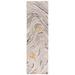 Gray/Yellow 96 x 27 x 0.31 in Indoor Area Rug - Orren Ellis Soho 675 Area Rug In Gray/Gold Cotton/Wool | 96 H x 27 W x 0.31 D in | Wayfair