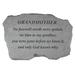 Arlmont & Co. Ettina Holsted No Farewell Words Were Spoken Memorial Garden Stone Stone in Gray | 10.5 H x 16 W x 1.5 D in | Wayfair