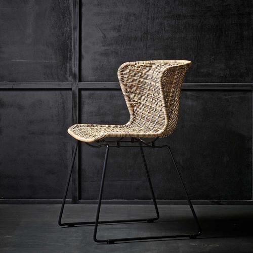 Stuhl im Loft Design Polyrattan (2er Set)