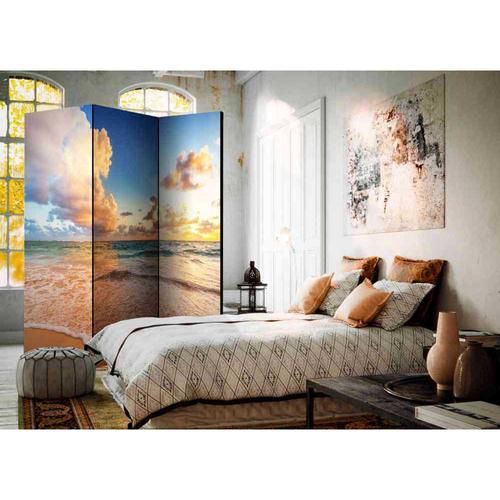 Paravent mit Meer und Himmel Motiv 135 cm breit