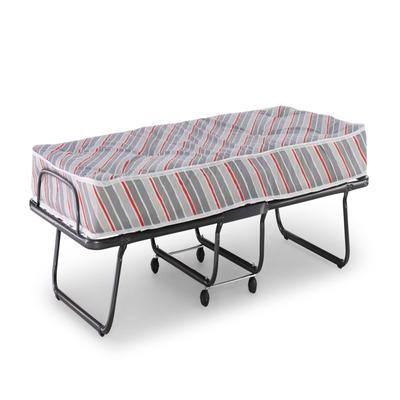 Thayer Folding Bed with Mattress by Linon Home Décor in Multi