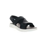Women's Travelactiv Sport Sandal by Propet in Black (Size 8 1/2 N)