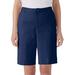 Appleseeds Women's Dennisport Classic Shorts - Blue - 6P - Petite