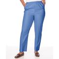 Blair Women's Ready To Wear Pants - Blue - 18P - Petite