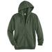 Blair Men's John Blair Supreme Fleece Hooded Sweatshirt - Green - 3XL