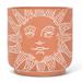 Dakota Fields Sun Face Concrete Cachepot Concrete | 6.75 H x 6.75 W x 6.57 D in | Wayfair C2834A84230D4079A27EE6CE1534B9DC