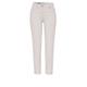 Toni Perfect Shape 7/8 Damen pearl grey, Gr. 40, Baumwolle, Damenhose 7 8 light Weight Satin Desert Sand