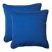 Pillow Perfect Outdoor Fresco Corded 18.5-inch Throw Pillow (Set of 2)