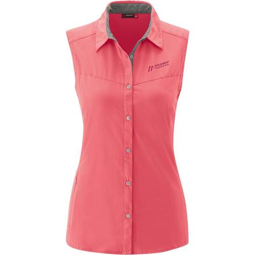 MAIER SPORTS Damen Bluse Sinnes, Größe 50 in Pink