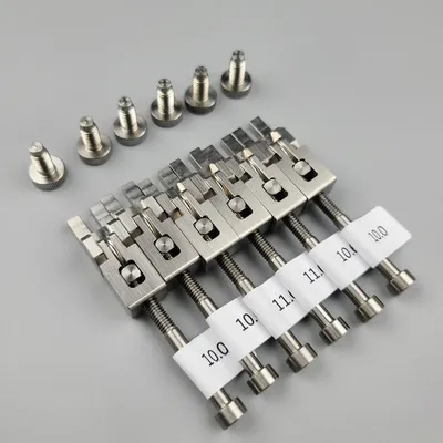 【Made in Japan】1 Set ( 6/7 PCS ) Electric Guitar Stainless Steel Saddles For FR Floyd Rose Tremolo