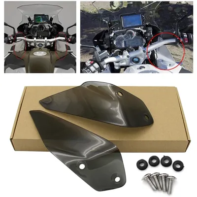 NEW R 1200 1250 GS ADV Side Windshield Windscreen Panel Wind Deflector For BMW R1200GS Adv 2014-2020
