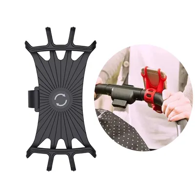 Baby Stroller Accessories Mobile Phone Holder Rack Universal 360 Rotatable Baby Pram Cart Phone