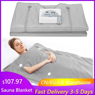 Professional Slimming Sauna Blanket Waterproof Loss Weight Heating Sauna Blanket For Home Spa