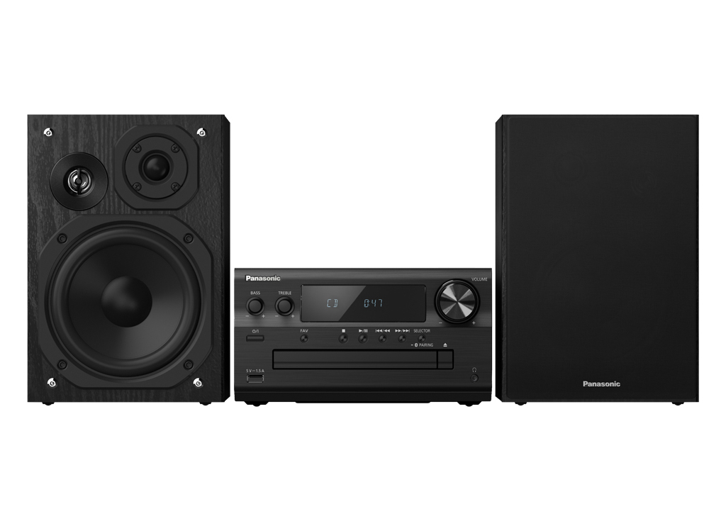 Panasonic SC-PMX802E-K Home-Stereoanlage Home-Audio-Minisystem 120 W Schwarz Image