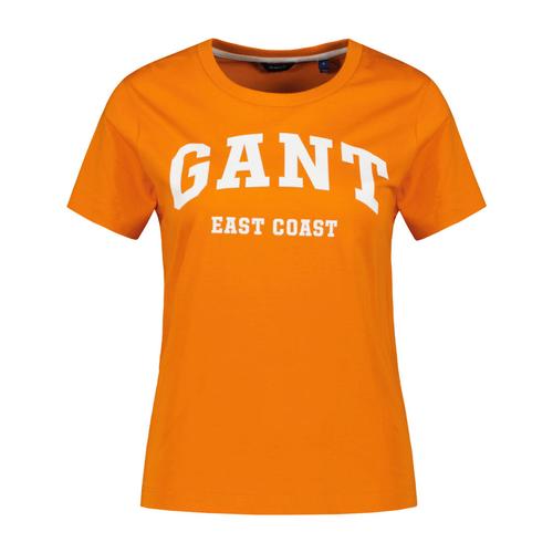 Gant Damen T-Shirt, papaya, Gr. XS