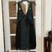 Coach Dresses | Coach Retro Floral Slip Dress -Size 6 | Color: Black | Size: 6