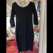 Zara Dresses | Black Zara Dress, Mid Sleeve | Color: Black | Size: L