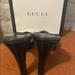 Gucci Shoes | Gucci Platform Heels 37.5 | Color: Black | Size: 7.5