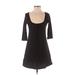 Old Navy Casual Dress - A-Line: Black Solid Dresses - Women's Size X-Small