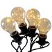 Kurt S. Adler 68829 - 9' Plug-In Super Bright Edison Warm White LED Christmas Light String Set Light Set
