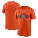 Men's Nike Orange Chicago Bears Legend Community Performance T-Shirt