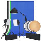 vidaXL Fotostudio-Set mit Softbo...