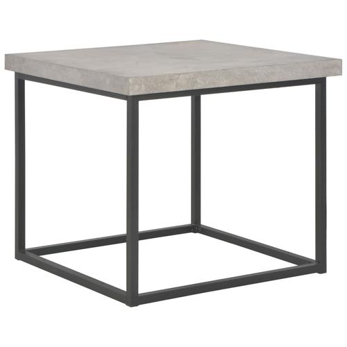 vidaXL Couchtisch 55×55×53 cm Betonoptik