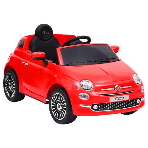 """vidaXL Kinder-Elektroauto Fiat 500 Rot"""