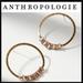 Anthropologie Jewelry | Anthropologie Etta Hoop Earrings | Color: Gold | Size: Os