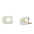 Coach Jewelry | Coach C Resin Stud Earrings | Color: Gold/Green | Size: Os