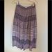 Anthropologie Skirts | Gracia Maxi Skirt Size Small | Color: Blue/White | Size: S