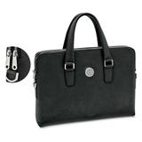 Women's Black Pace University Setters Leather Briefcase