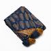 Amity Home Indigo Rayon Quilt Rayon/Cotton in Blue/Brown | Queen Quilt | Wayfair CC981BQ
