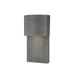 Troy Lighting Tempe 12 Inch Tall Outdoor Wall Light - B1212-GRA