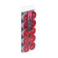 Lot de 10 Bougies Chauffe-Plat Parfumées 3,7cm Fruits Rouges