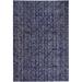 Blue/White 134 x 94 x 0.39 in Area Rug - 17 Stories Indigo - Canopy - Indigo Blue Polyester/Polypropylene | 134 H x 94 W x 0.39 D in | Wayfair