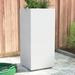 AllModern Gita Composite Planter Box Composite in White | 36 H x 16 W x 16 D in | Wayfair 8BF78AB92459426F9B39108732E4E921