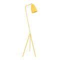 lampadaire liseuse métal jaune