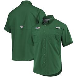 Men's Columbia Green Oakland Athletics Americana Tamiami Omni-Shade Button-Down Shirt