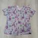 Disney Tops | Disney Eeyore Size Medium Scrub Top | Color: Blue/Gray | Size: M