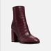 Coach Shoes | Coach Brielle Bootie In Dark Cranberry | Color: Black/Purple | Size: 7